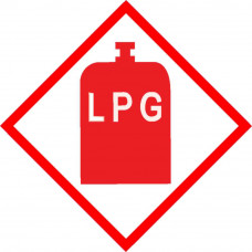 LPG Safety sticker LPG Safety sticker